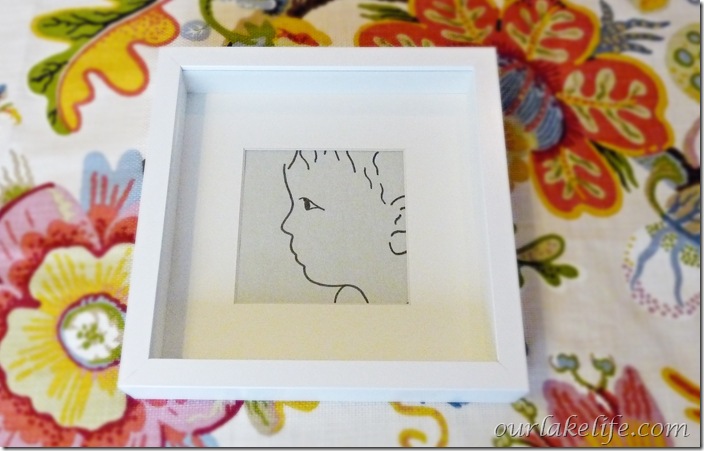 DIY Project: Modern Line Portrait