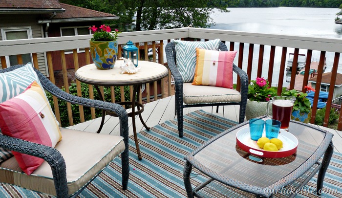 Target Stripe Ombre Pillows 3
