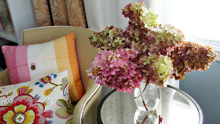 Dried Hydrangeas